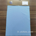 OBL22-C-061 Elbise için polyester taklit keten